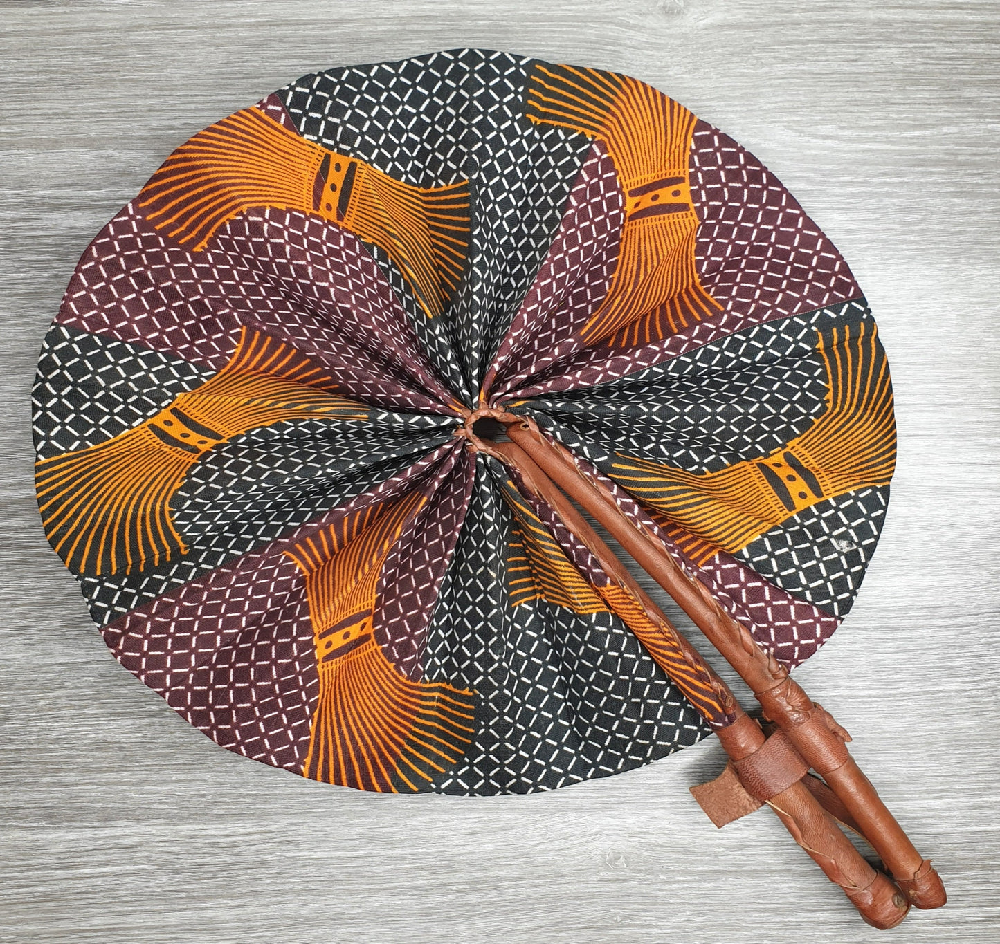 Ankara Peachy Fan