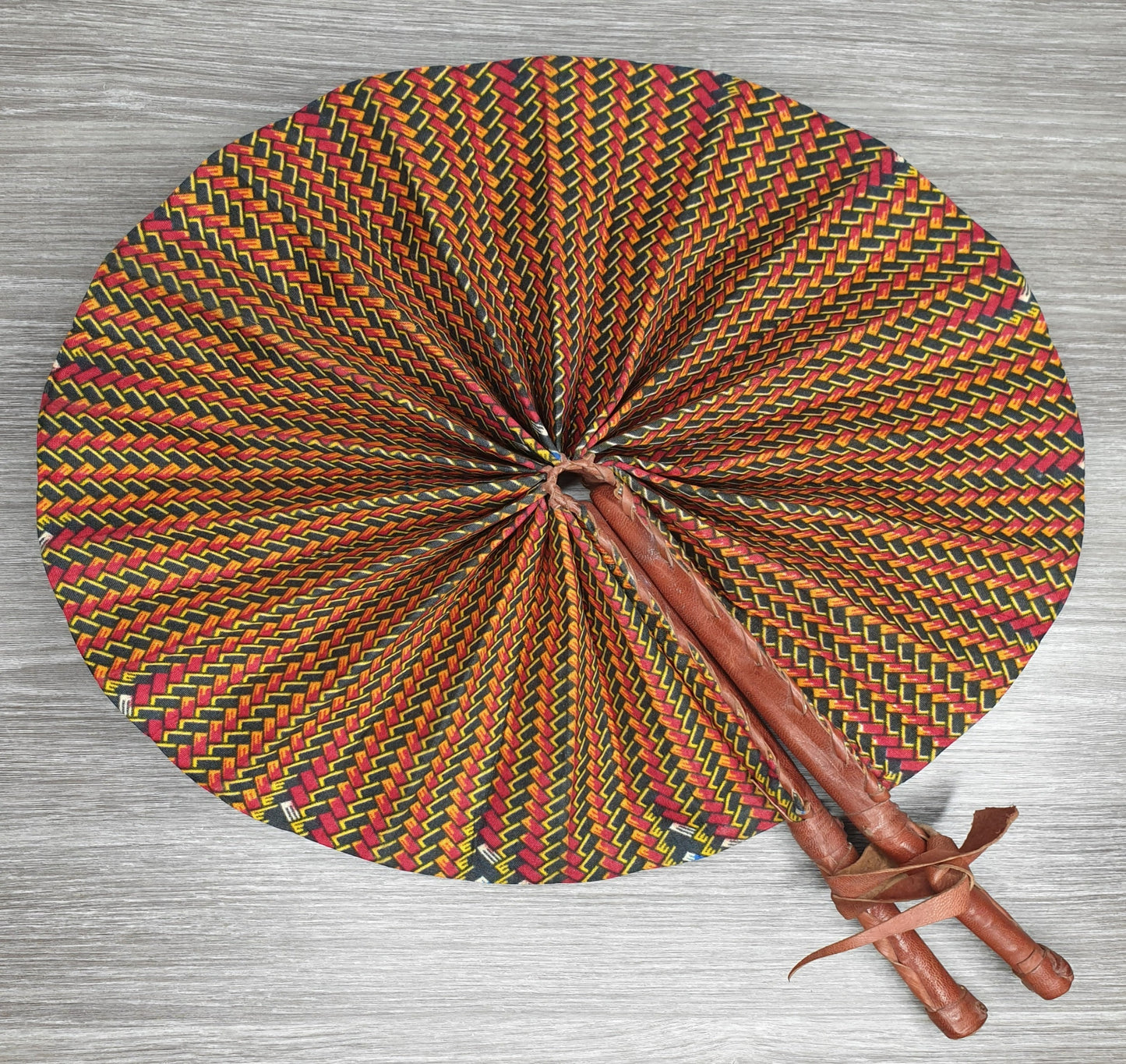 Ankara Orange Fan
